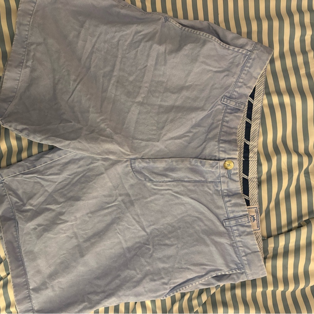 Southern Tide Sky Blue Men's Flat Front Shorts